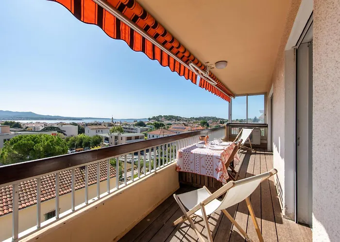 Le Cadet - Vue Panoramique Ville Et Baie De Sanary Sur Mer, Parking & Terrasse - 2 A 4 Pers